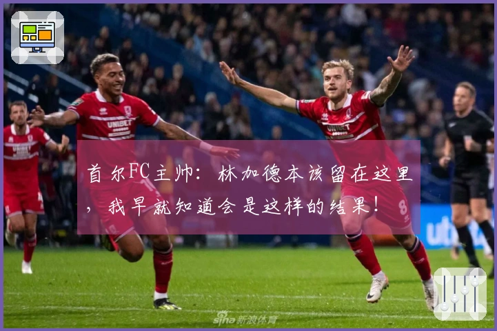 首尔FC主帅：林加德本该留在这里，我早就知道会是这样的结果！