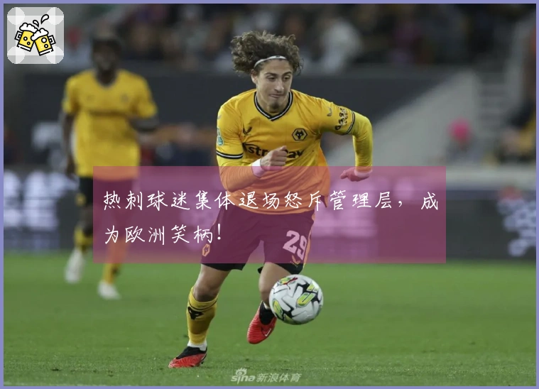 热刺球迷集体退场怒斥管理层，成为欧洲笑柄！