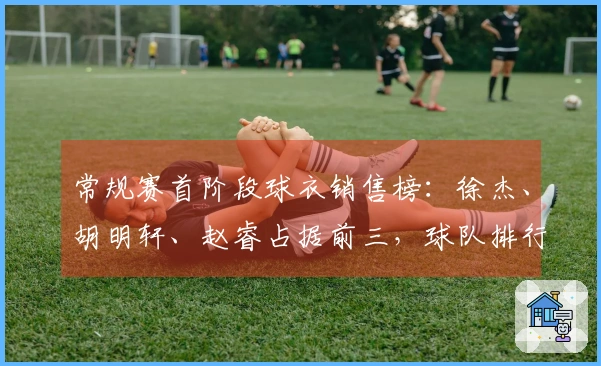 常规赛首阶段球衣销售榜：徐杰、胡明轩、赵睿占据前三，球队排行粤京辽居前。